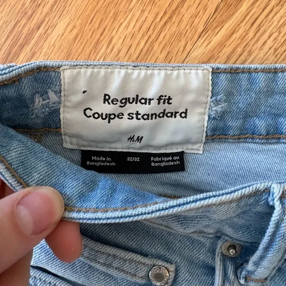 32x32 Men's Light Blue Jeans - Picture 5 of 6